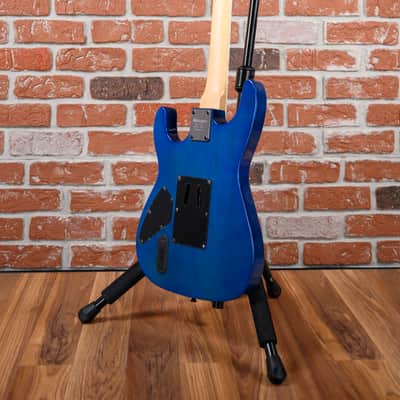 Belanger Guitar Company Custom Shop SM-1 Prototype Transparent Blue 2000s w/Gigbag image 8