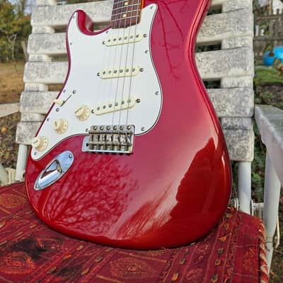 Lefty Warmoth Custom Made Stratocaster reissue 2000' image 2