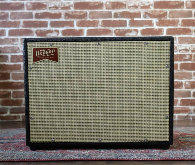Benson Redland Reverb 35w 1x12 Guitar Combo Amp - Black w/ Wheat Grill Cloth - NEW (Copy) image 1