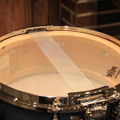 Slingerland Radio King LTD 5x14" Snare Drum Blue/Silver Lacquer Burst - New! image 11