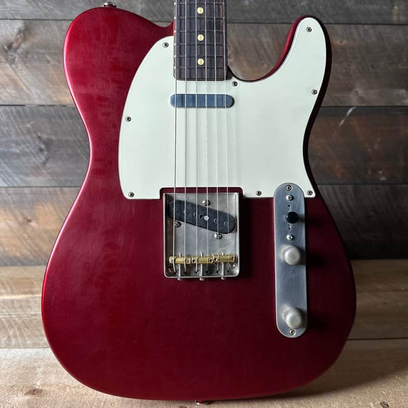 LSL Instruments Limited Chris Fleming Series 60's T-bone Light Age - (Fleming Style) Candy Apple Red GOJI 8383 image 1