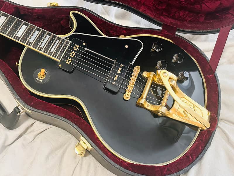 Gibson 1954 Les Paul Custom Reissue Custom Shop w/ Bigsby circa 2009 (serial-based estimate) image 1