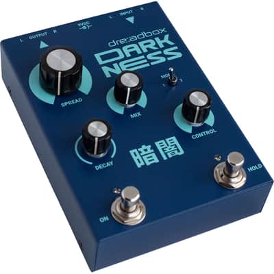 Dreadbox Darkness Stereo Shimmer Reverb Effects Pedal image 3
