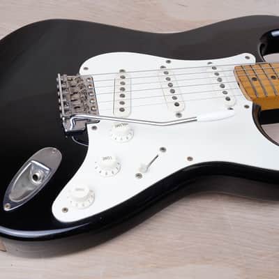 Fender ST57-70 Stratocaster '57 Reissue MIJ 1993 Black USA Vintage Pickups Made in Japan Fujigen w/ Bag image 5