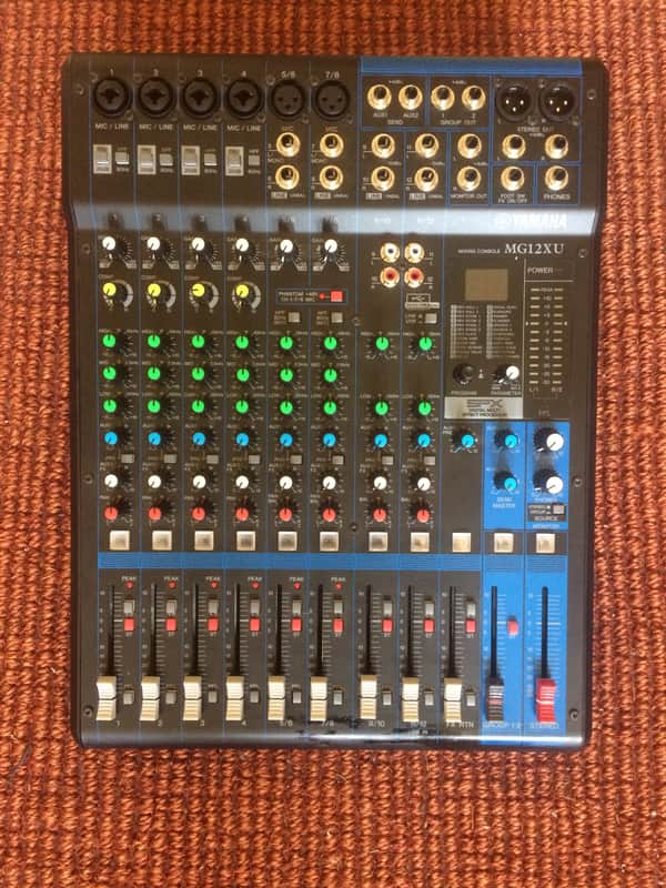 Yamaha MG12XU 12-Channel Mixer With Effects (Used) -Studio Demo *100% Clean! -Free Ship! image 1