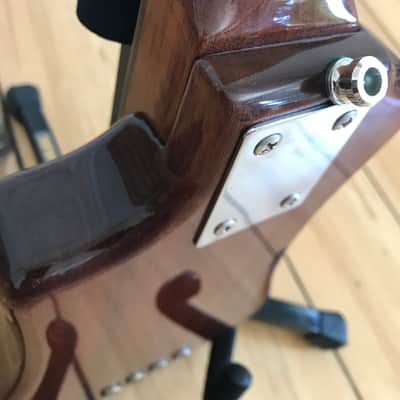 Hofner Shorty Fretless Bass 198?  very rare, maybe custom image 13