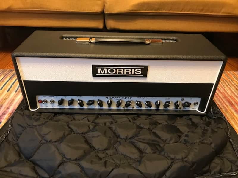 Morris PERPLEX'D S2 with Studio Slips Clamshell Cover 2021 Black/White image 1