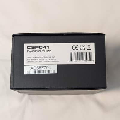 MXR Custom Shop CSP041 Hybrid Fuzz Pedal Limited Graphic NIB image 10