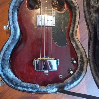 Gibson EB-0 1968 - Cherry image 1