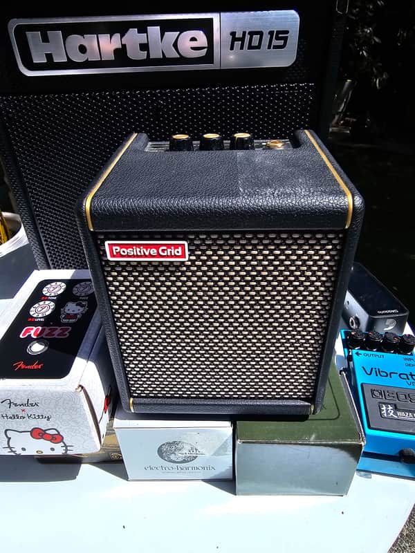 Positive Grid Spark MINI Portable Digital Modeling Guitar Practice Amp 2022 - Present - Black image 1