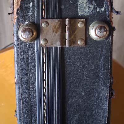 Gibson Bass Flying Bass Case 70s/80s - Black/Red Inside image 11
