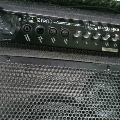 the box MA120 MKII Active Woofer de 12" y Tweeter 120W (RMS a 4 Ohmios) 80Hz - 16KHz +/-3dB SPL máximo: 120dB image 2