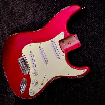 MJT Loaded Body Stratocaster 2020s - Faded CAR image 2