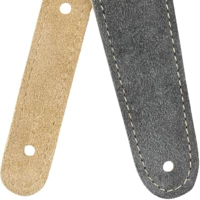 FENDER - Reversible Suede Strap  Gray/Tan  2 - 0990691024 image 5