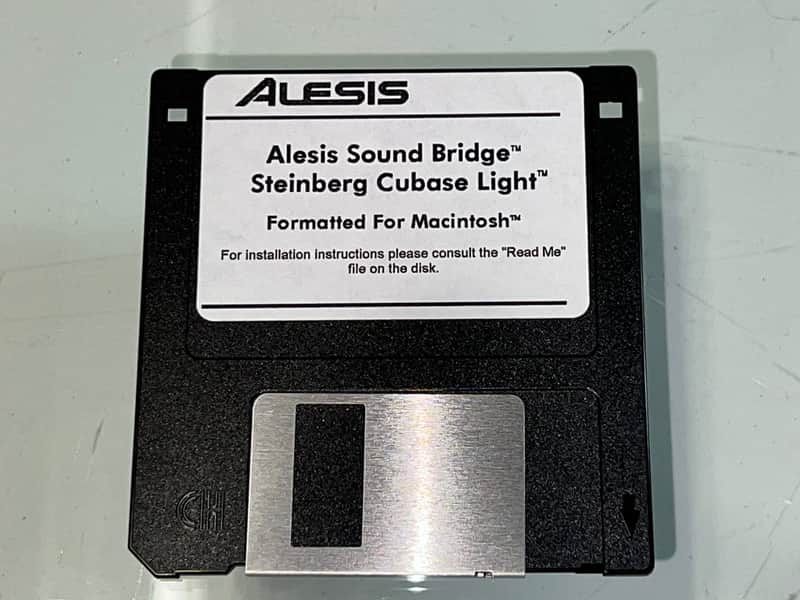Alesis Sound Bridge Macintosh floppy disk 1998 - na image 1
