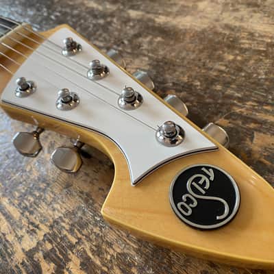 Very Rare Museum Grade 1990's Japanese Teisco Spectrum 5 Acrylic with OHSC. 100 built Worldwide image 13