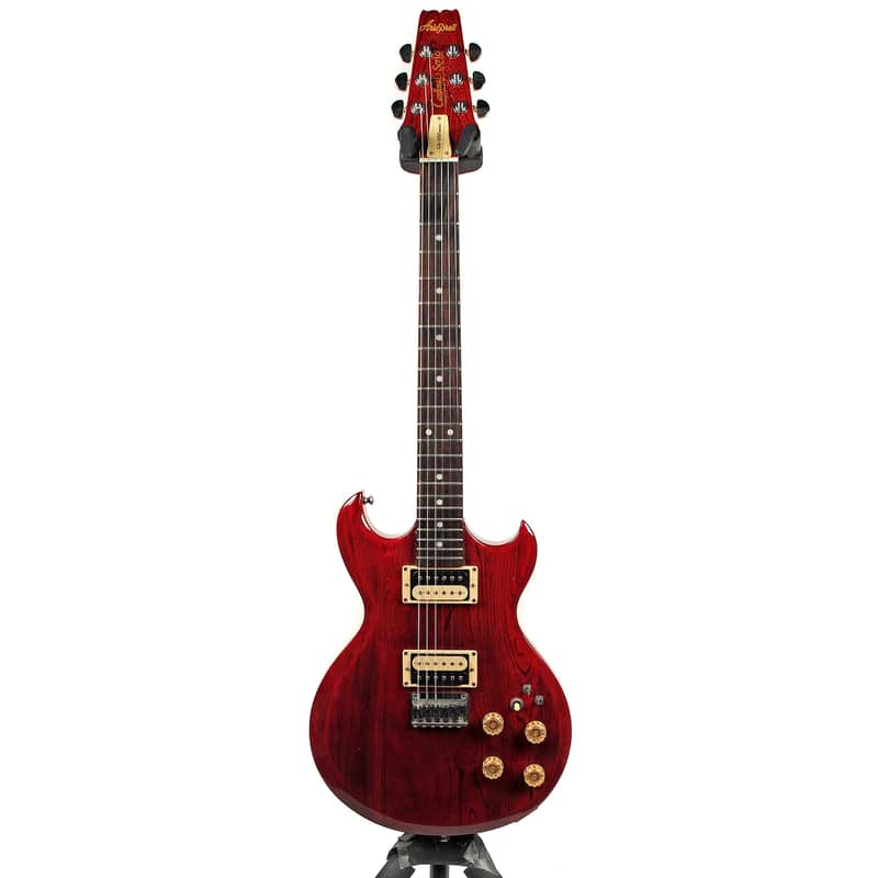 Aria Pro II CS-350 Cardinal Series Electric Guitar w/CBC Japan 1980's Transparent Red image 1