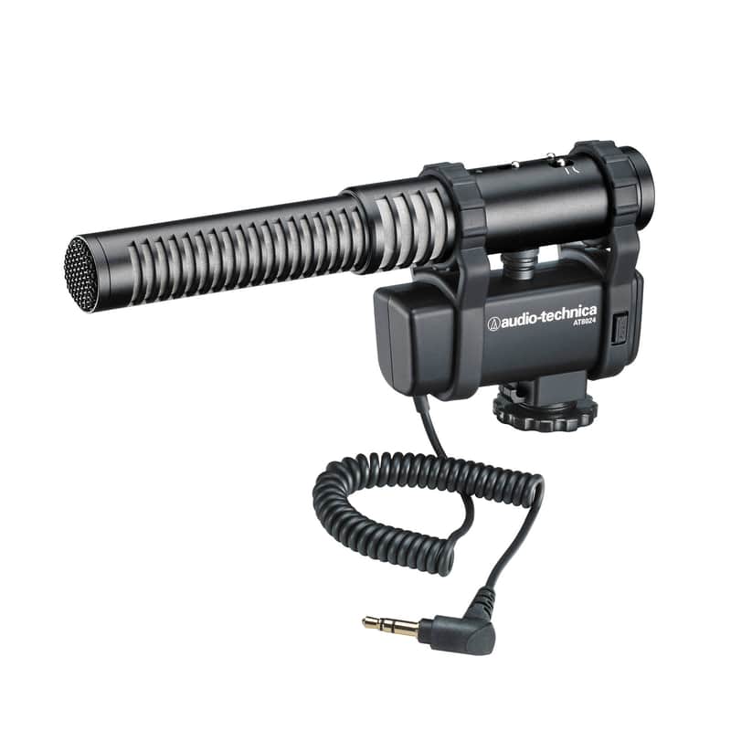 Audio-Technica AT8024 Camera-Mount Stereo/Mono Microphone image 1