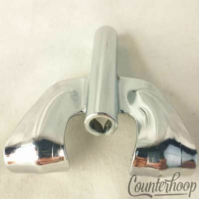 Rogers 1x Bass Drum Tension-Rod Claw Holiday Cleveland Vintage 50s-60s Chrome US image 3