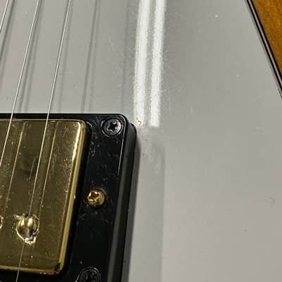Epiphone 1958 Korina Flying V (2024) - Aged Natural #24764 with Original Hard Case image 9