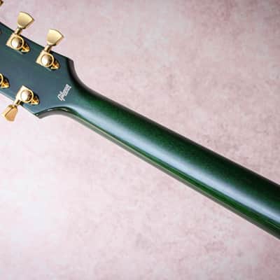 GIBSON USA Custom Shop M2M Les Paul Custom Widow "Green Widow + Ebony" (2024) image 20