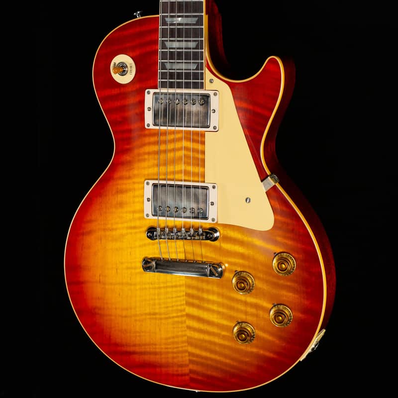 Gibson Custom Shop 1959 Les Paul Standard Washed Cherry Sunburst VOS (325) image 1