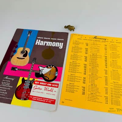 Harmony Full-Line Catalog & Retail Price List 1963 image 1