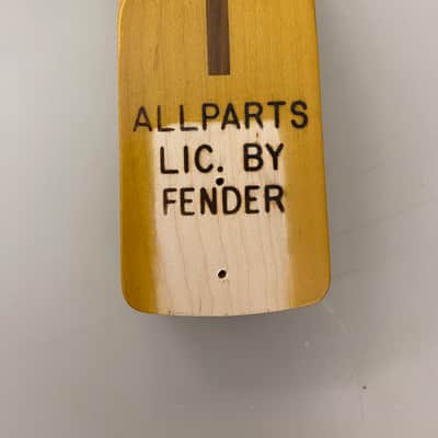 MJT Allparts Fender Stratocaster Neck Vintage Aged Relic w/ Tuners image 12