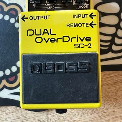 Boss BD-2 Blues Driver with WEED mod (Japan) | Reverb