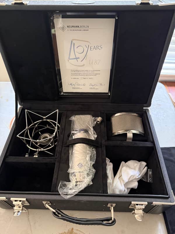 Neumann U87 AI 40th Anniversary Collectors Edition U87 Condenser Microphone 2007 image 1