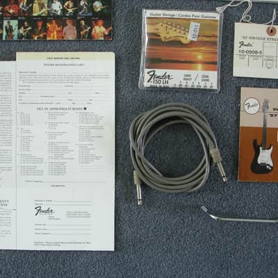 Fender 57 Vintage Stratocaster  Case Candy 1982-1985 image 4