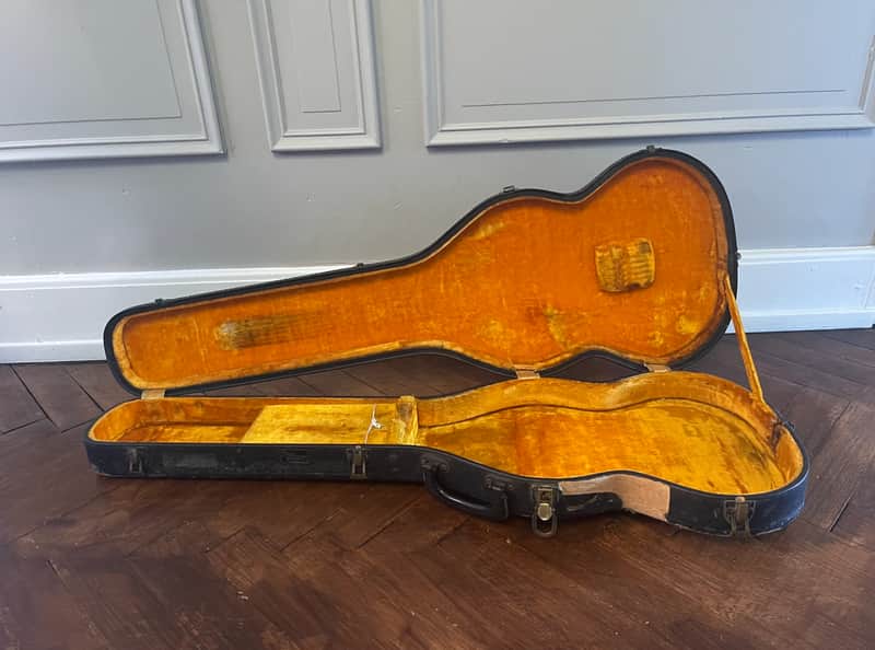 Gibson SG case - Black / Yellow 1961 - 1963 image 1