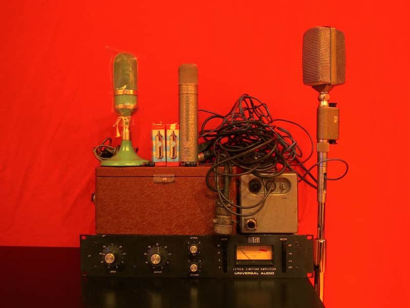 Rare Urei 1176 Rev D, Neumann AC701s, LOMO 19A2, AKG D30 & Oktava ML-16 microphones (LOT) image 1