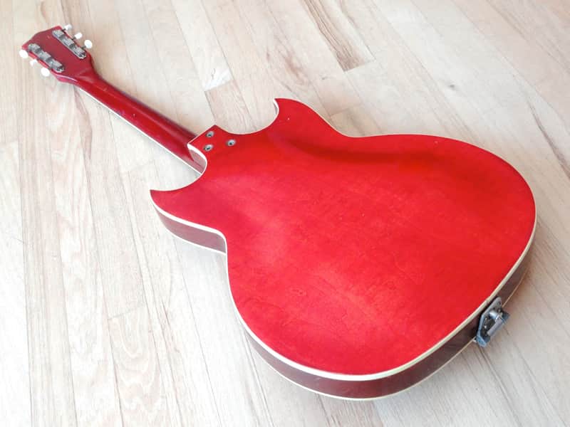 1960s Truetone by Kay Red Devil Speed Demon Vintage Electric | Reverb