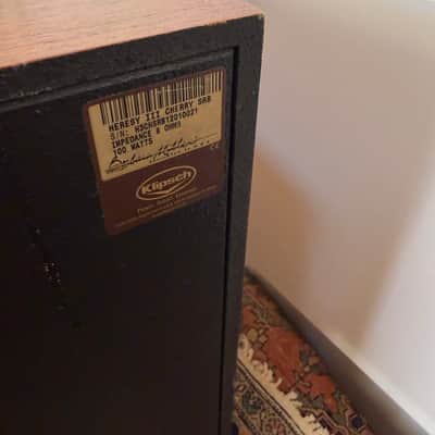 Klipsch Heresy III 2018 - Cherry image 7