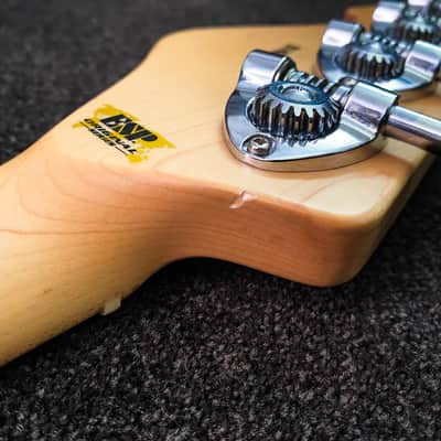 ESP Amaze-ALR 3-Tone Sunburst Jazz Bass - Sado Custom Shop - EXCELLENT condition + ESP gig bag image 15