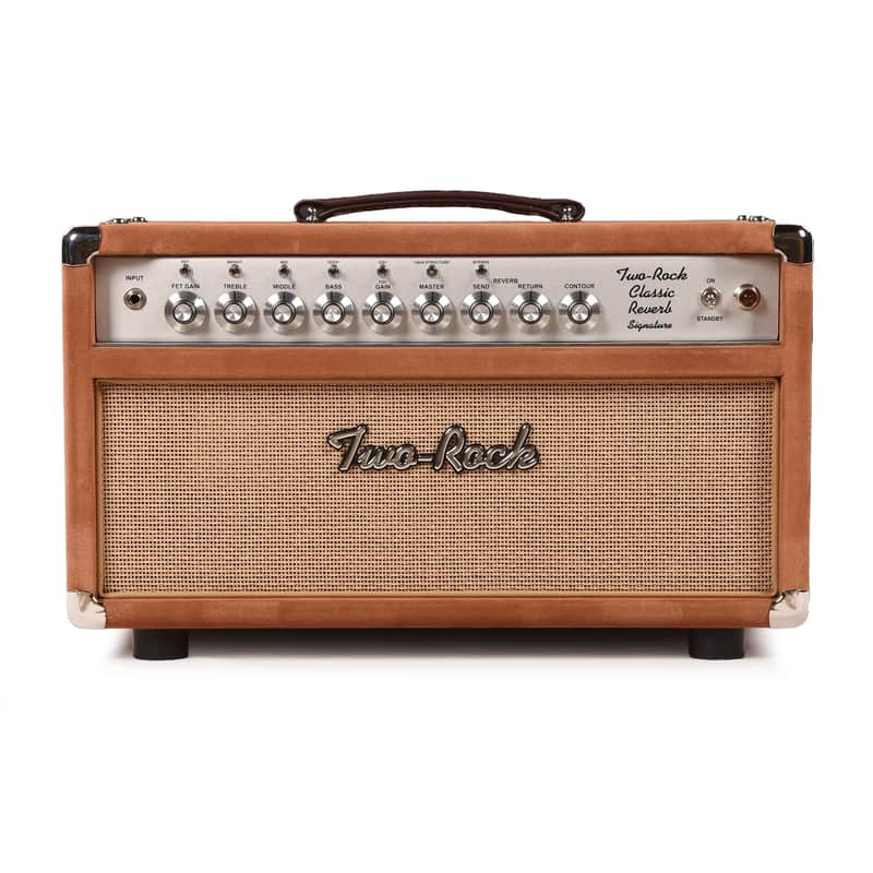 Two Rock Classic Reverb Signature 100/50W Head Tobacco Suede w/Cane Grill Pre-Order image 1