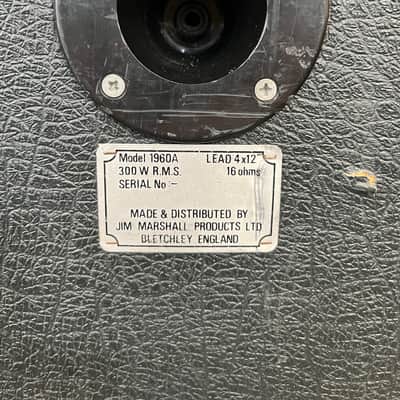 Marshall JCM 800 Lead Series 50-Watt Master Volume Half Stack 1985 image 9
