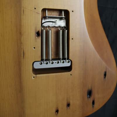 Amazing Fender LE Exotic Collection American Vintage '59 Pine Stratocaster 2017 - Natural image 15