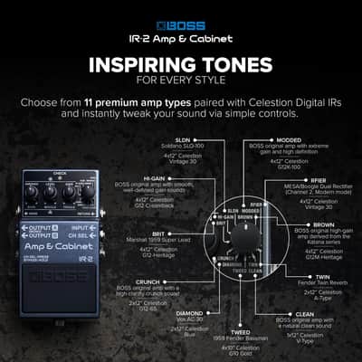 Boss IR-2 Amp and IR Cabinet Pedal image 5