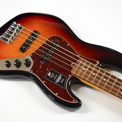 Fender American Professional II Jazz Bass V - 3-Color Sunburst image 4