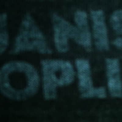janis joplin peace sign m official women tee - texas kozmic blues rock fillmore r&b image 2