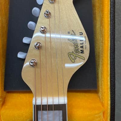 California Vintage Malibu Acoustic Electric WITH FACTORY HARD CASE, MINT! 2023 - Present - Aged Natural image 5