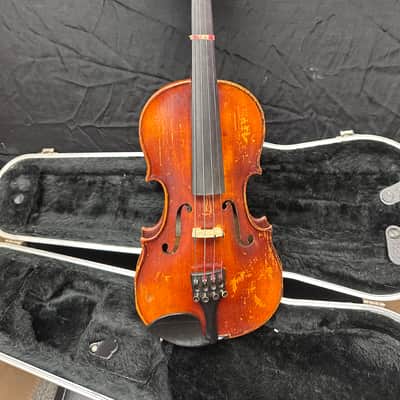 Vintage John Juzek 1/2 Violin Made In Germany - Prague image 2
