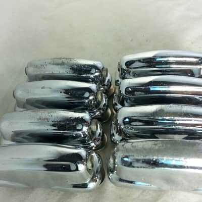 *Slingerland 8x Sound King Snare Drum Lugs Chrome Nickel-Screws Radio King 50s* - Excellent image 2