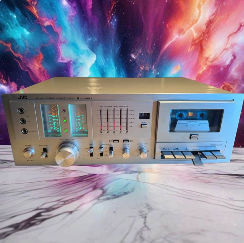 Very Cool JVC KD-65 Cassette Deck – Freshly Serviced, New Belt – Excellent Cond! image 1