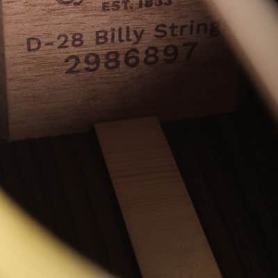 Martin D-28 Billy Strings Signature Acoustic Guitar Natural with Hardshell Case image 6