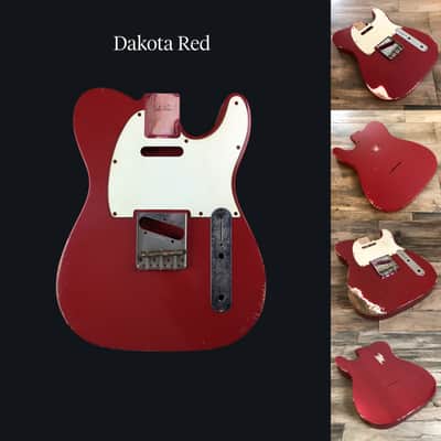 Made to Order - FRANCHIN Mars guitar body Relic Aged 100% Nitro Lacquer (Butterscotch/ Sunburst/ Black/ White/ Blue/ Green/ Yellow/ Red/ Pink/ Burgundy/ Purple/ Gold/ Silver, etc.) Basswood Poplar Telecaster-Tele-T-Style Made in Italy image 18