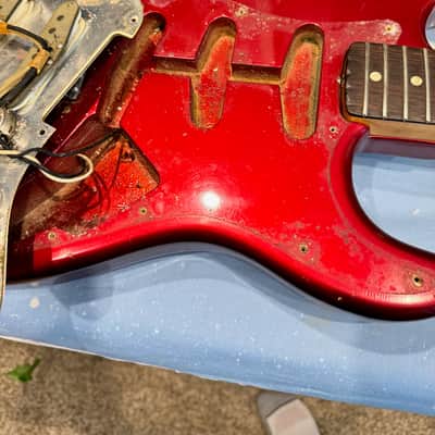 1966 Fender Stratocaster - Candy Apple Red image 16