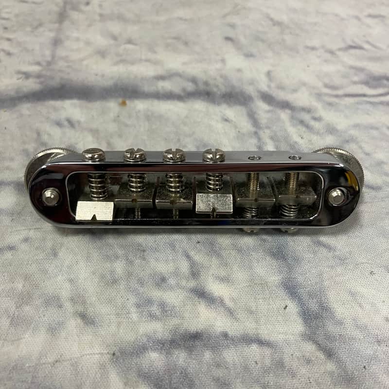 Schecter Silver Tune-O-Matic Bridge image 1